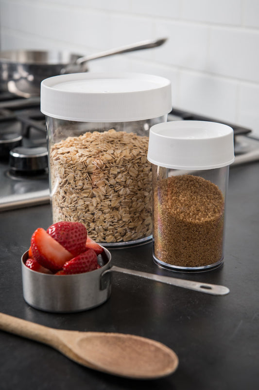8oz Nalgene Stackable Storage Jars - Available in 4 sizes - US 2881