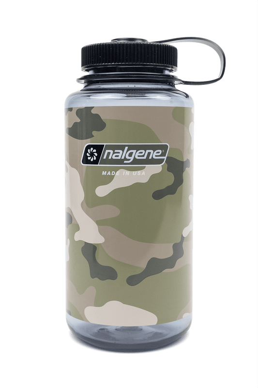 32oz Wide Mouth Camo Print Bottles - US 6041