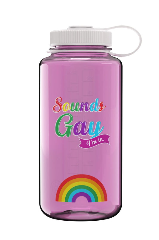 32oz Wide Mouth Pride Bottle - US 8089
