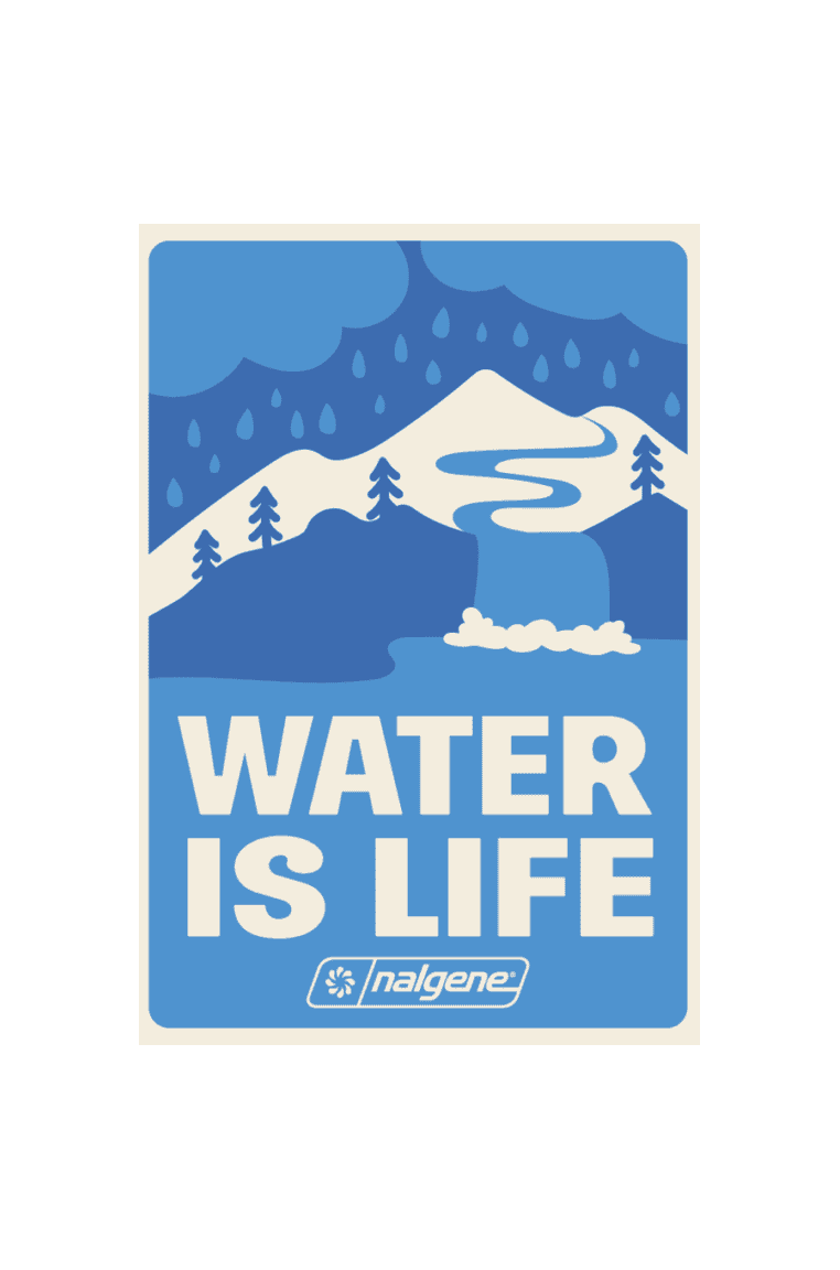 Water Is Life Sticker - US 1056